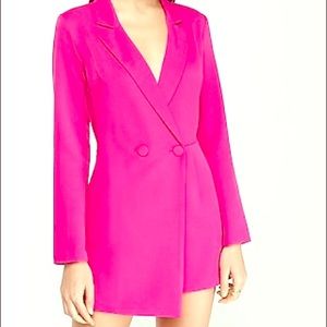 Double Breasted Blazer Romper